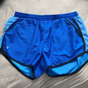 blue under armour shorts